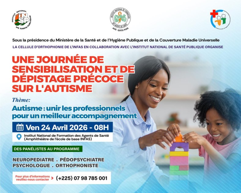 JOURNEE DE SENSIBILISATION ET DE DEPISTAGE PRECOCE SUR L’AUTISME