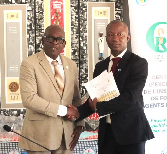 REMISE OFFICIELLE D’UNE PLATEFORME E-LEARNING A L’INFAS PAR LES PROGRAMMES MTN : UNE AVANCEE MAJEURE POUR LA FORMATION DES AGENTS DE SANTÉ.