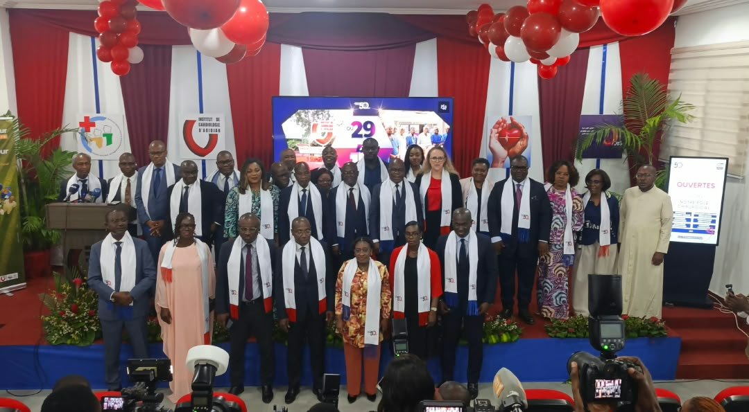 SANTÉ : L’INSTITUT DE CARDIOLOGIE D’ABIDJAN LANCE LES CÉLÉBRATIONS DE SON 50ᵉ ANNIVERSAIRE